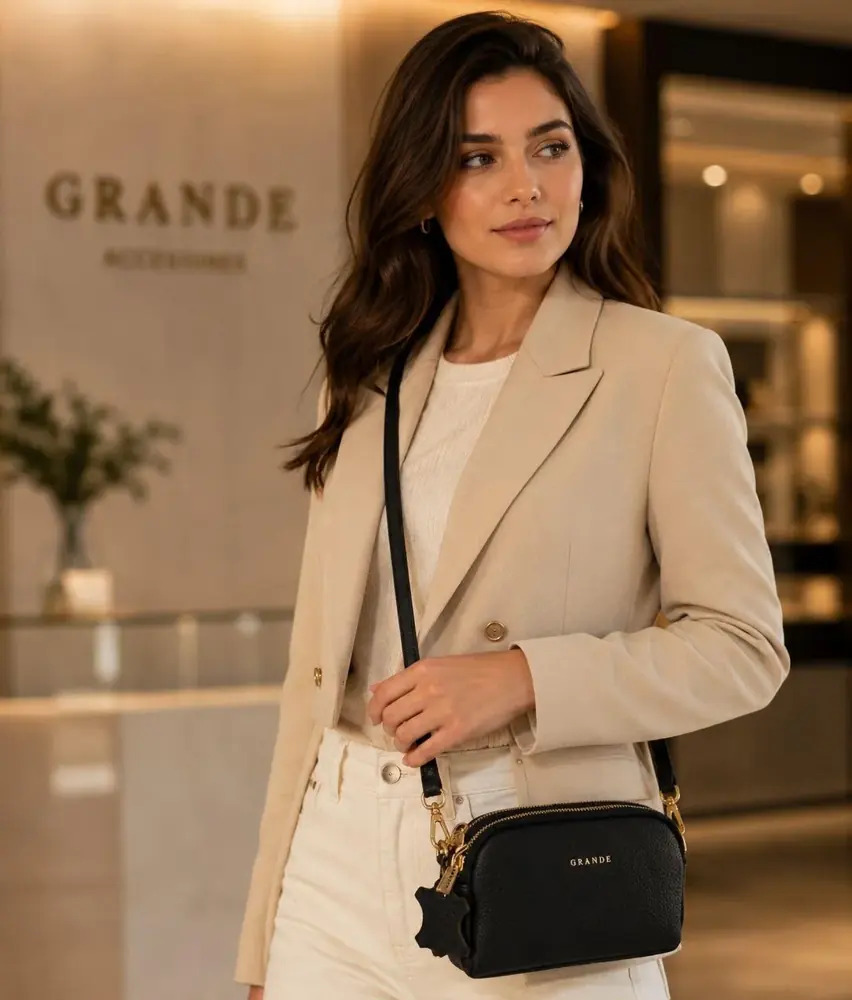 Sac à main en cuir